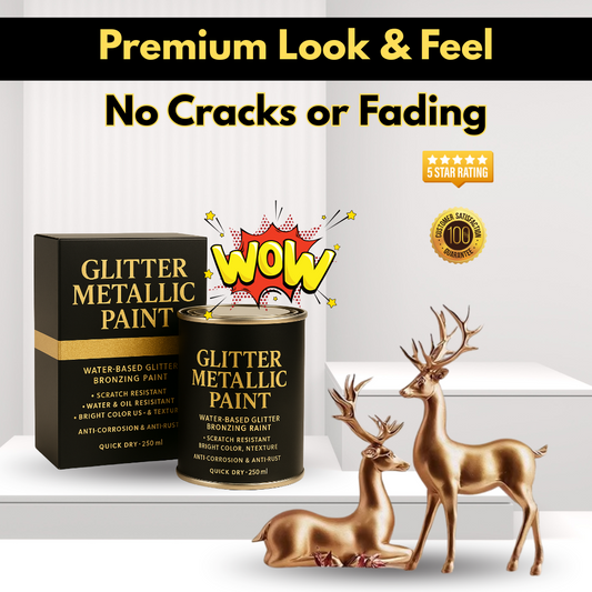 Glitter Metallic Paint | Buy 1 Get 1 Free