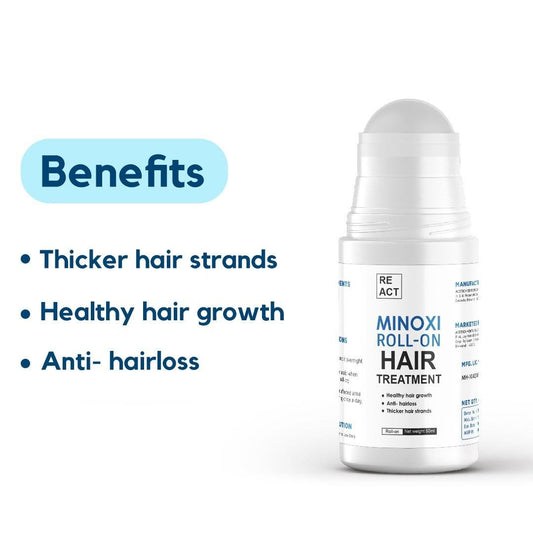 Minoxi Roll-On Hair Growth Serum For Women & Men