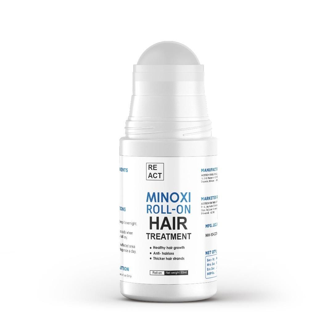 Minoxi Roll-On Hair Growth Serum For Women & Men