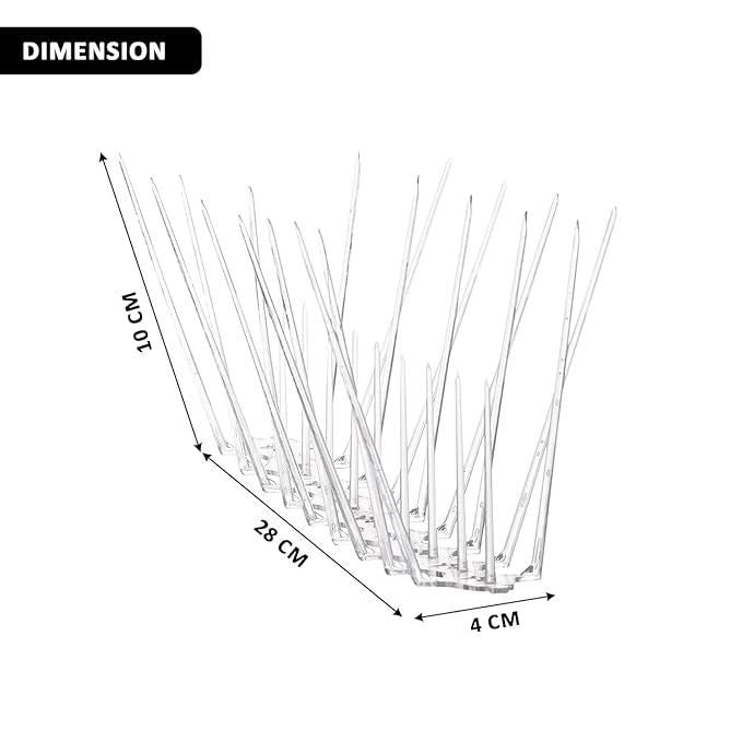 Eco-Friendly Pigeon Control Spikes (Set of 10)