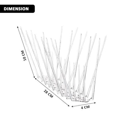 Eco-Friendly Pigeon Control Spikes (Set of 10)
