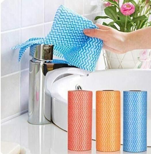 Multi-purpose Microfiber Cleaning Cloth (25 Sheets)