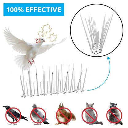 Eco-Friendly Pigeon Control Spikes (Set of 10)